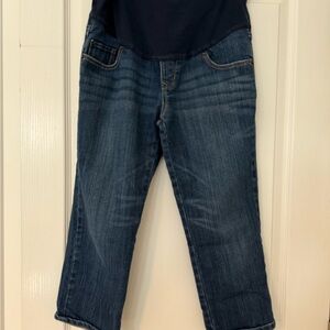 Classic Blue Denim Maternity Jeans